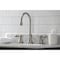 Kingston Brass KS2988BAL Heirloom Widespread Bathroom Faucet W/ Brass Pop-Up, Nickel KS2988BAL - alternate 5